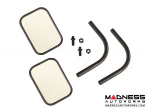 Jeep Gladiator JT Rectangular Trail Mirror Kit - Pair